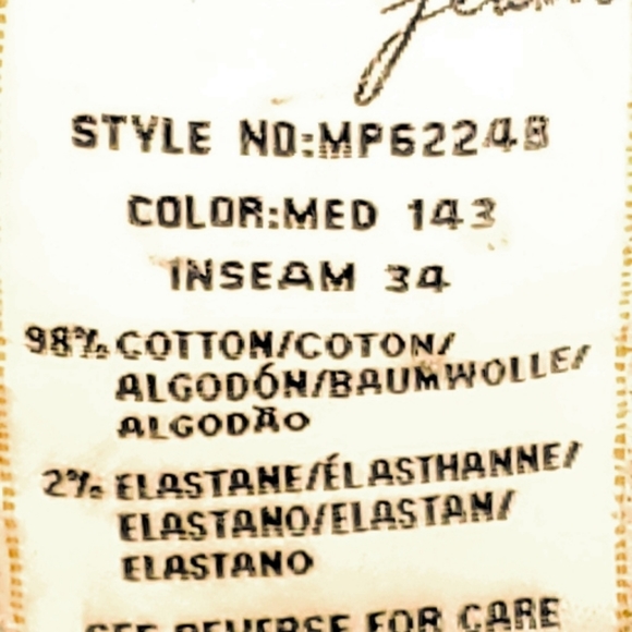 Miss Me Mid Rise Boot Cut Jean's. Size 28. - Picture 8 of 8